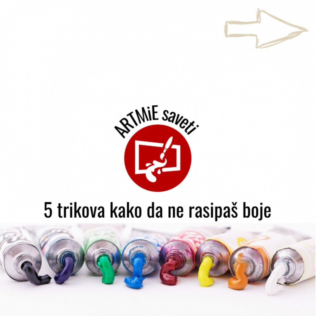 Pět triků, jak neplýtvat barvami na malování