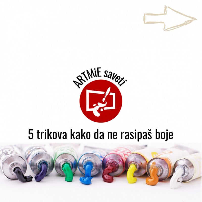 5 triků, jak neplýtvat barvami na malování