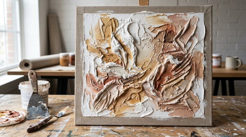 Plaster Art: Kompletní návod na tvorbu 3D reliéfů v pohodlí domova