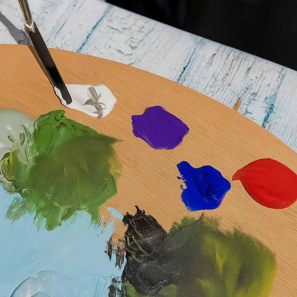 Jak vytvořit impasto efekty pomocí kvašových barev?