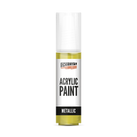 Akrylová barva metalická - 20 ml – baroque gold