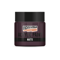 Akrylová barva matná - 50 ml – eggplant