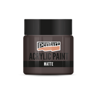 Akrylová barva matná - 50 ml – earthy brown
