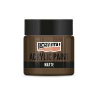 Akrylová barva matná - 50 ml – light brown