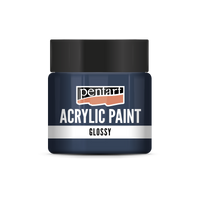 Lesklá akrylová barva Pentart 50 ml – indigo modrá
