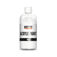 Matná akrylová barva Pentart 500 ml bílá