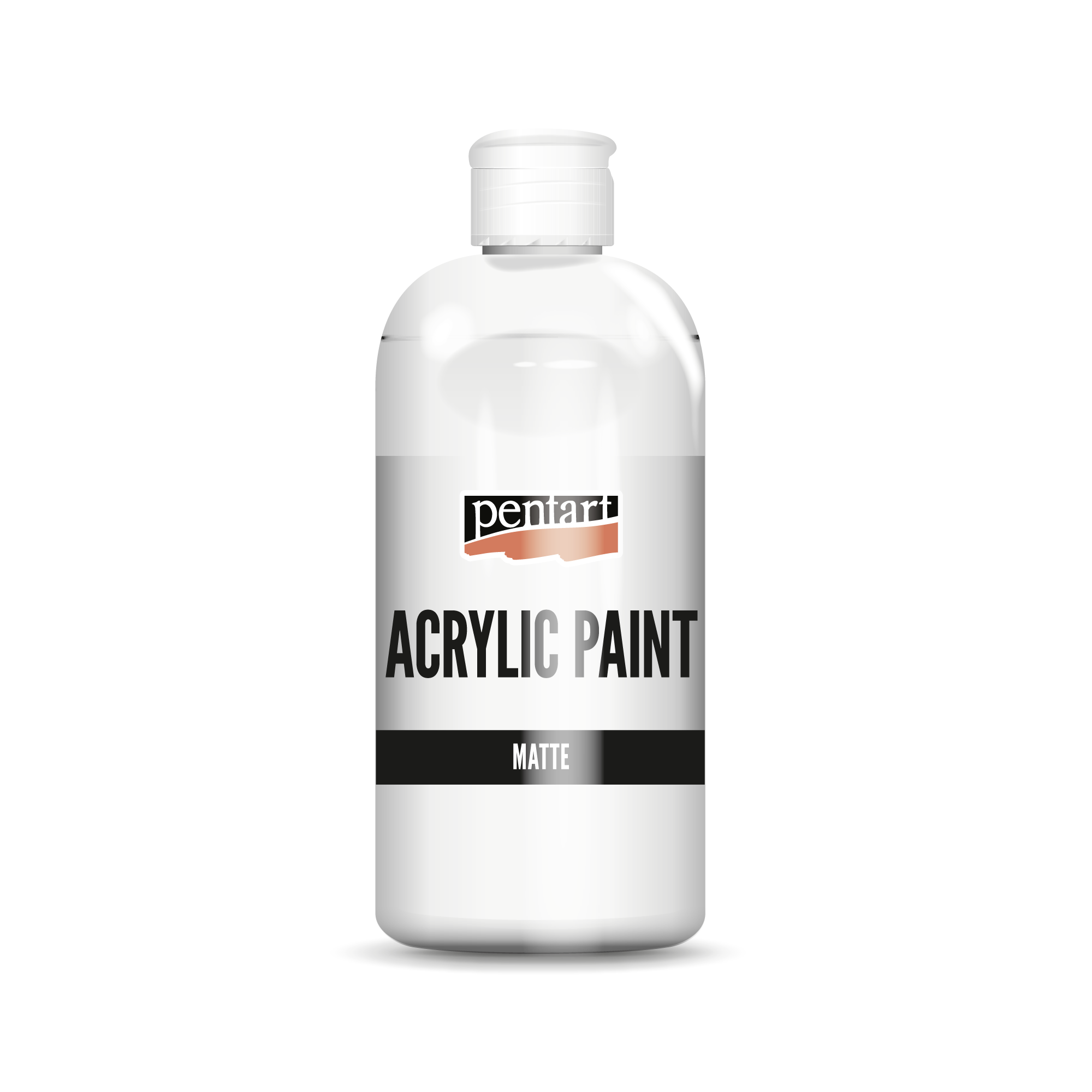 Matná akrylová barva Pentart 500 ml bílá