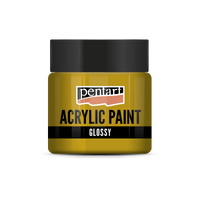 Lesklá akrylová barva Pentart 50 ml – okrová