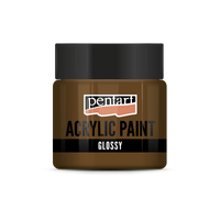Lesklá akrylová barva Pentart 50 ml – kaštanová