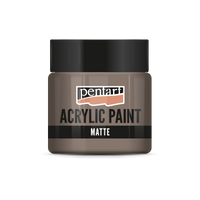 Akrylová barva matná - 50 ml – vintage brown
