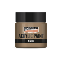 Akrylová barva matná - 50 ml – Mars brown