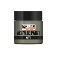 Akrylová barva matná - 50 ml – mud gray