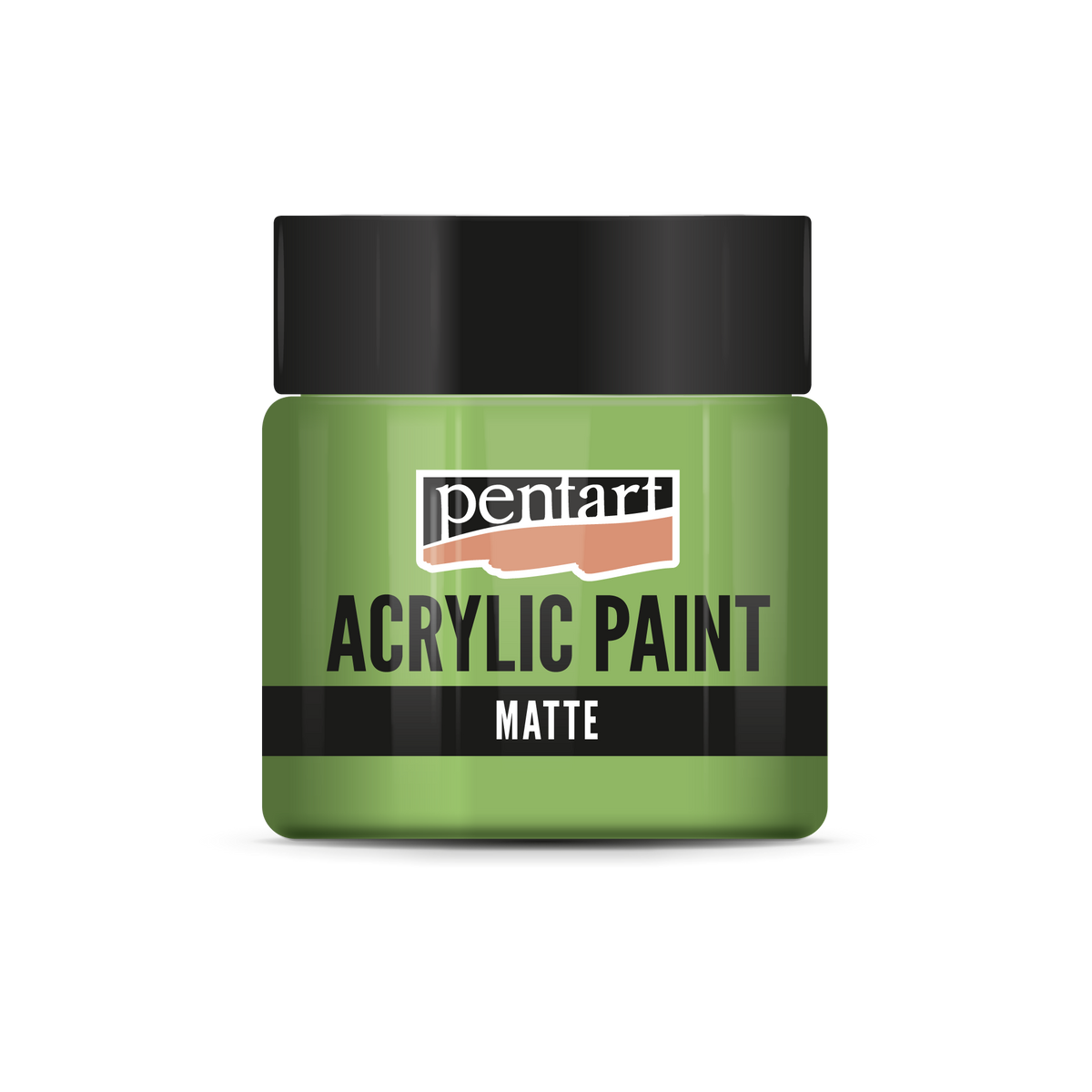 Akrylová barva matná - 50 ml – leaf green