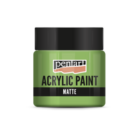 Akrylová barva matná - 50 ml – leaf green