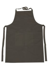 Bavlněná zástěra s kapsou - 70 x 75 cm – cm black