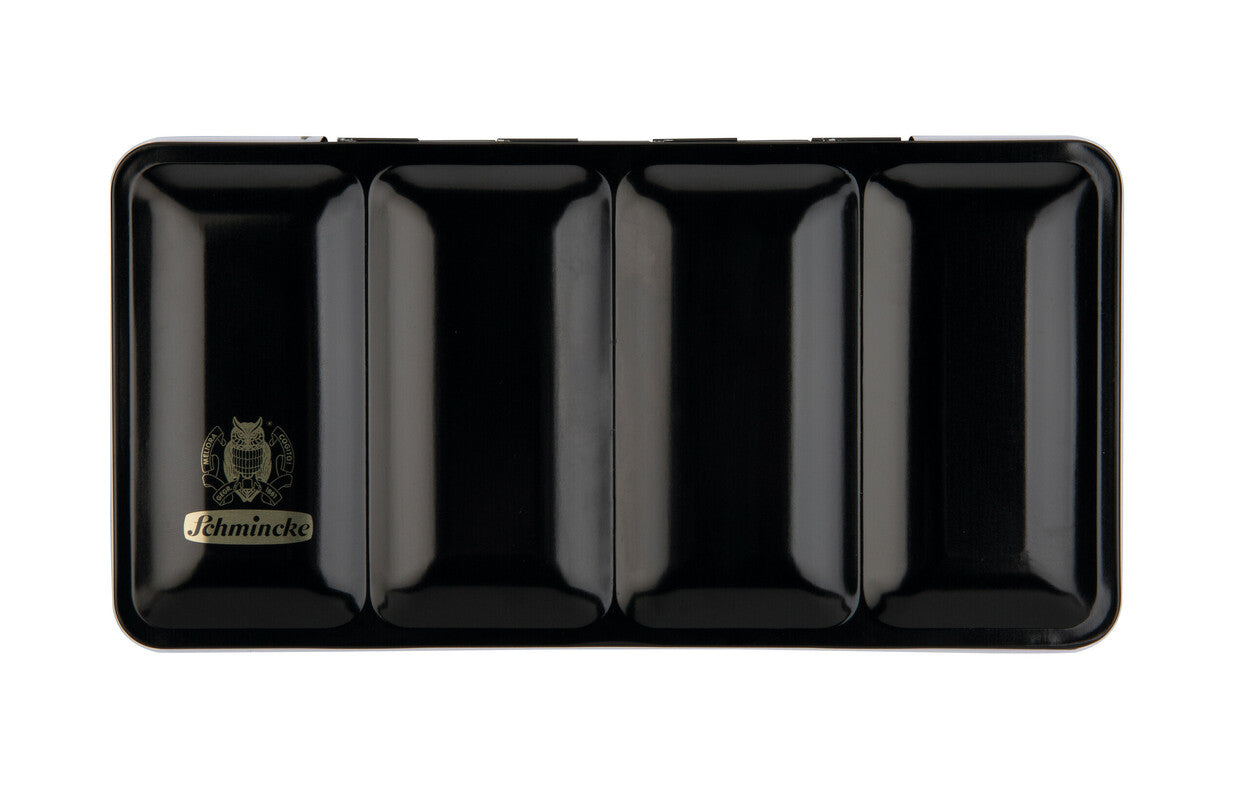 Prázdná kovová kazeta Schmincke na 18 x 5 ml tub