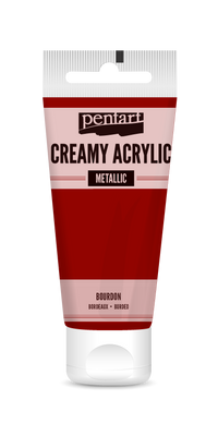 creamy acrylic metallic 60 ml – čmelák