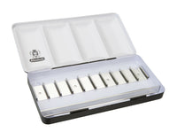 Kovová prázdná kazeta Schmincke na 10 x 15 ml tub
