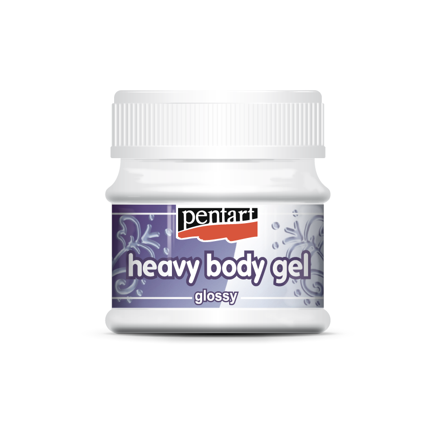 Lesklé gelové médium Pentart heavy body – 50 ml