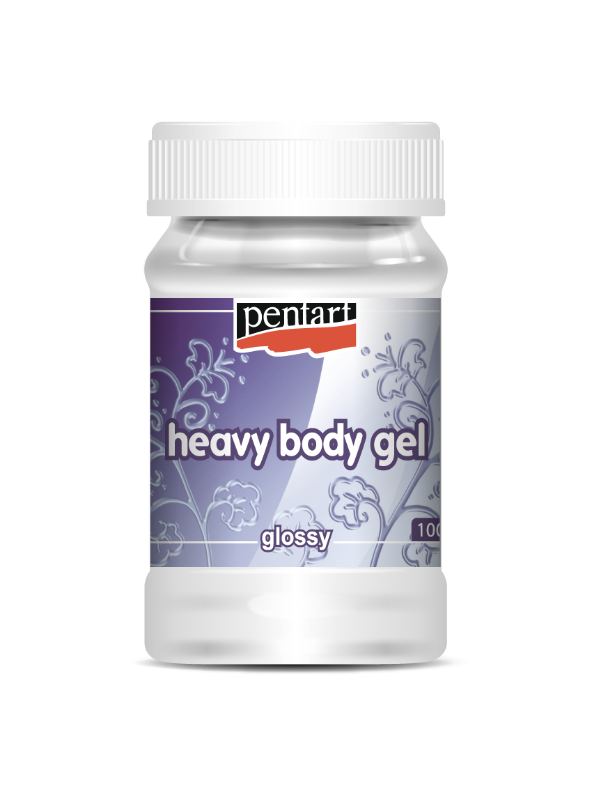 Lesklé gelové médium Pentart heavy body – 100 ml