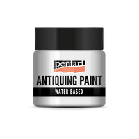 antiquing paint 50 ml – bílá