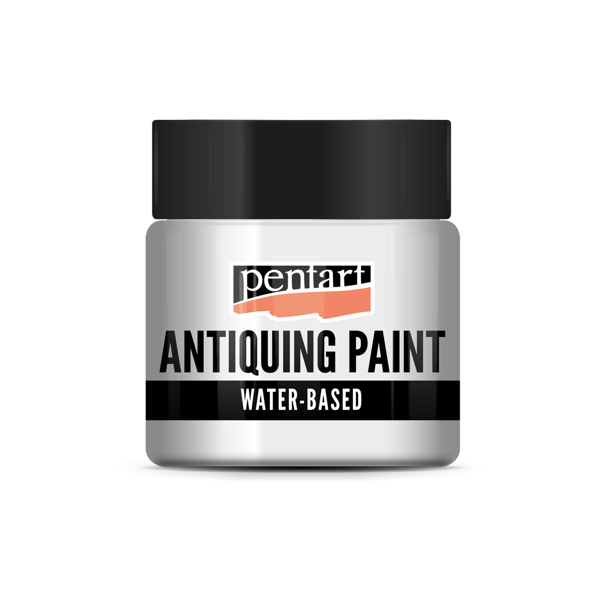antiquing paint 50 ml – bílá