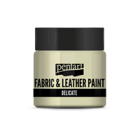 delicate fabric & leather paint 50 ml – tmavě zlatá