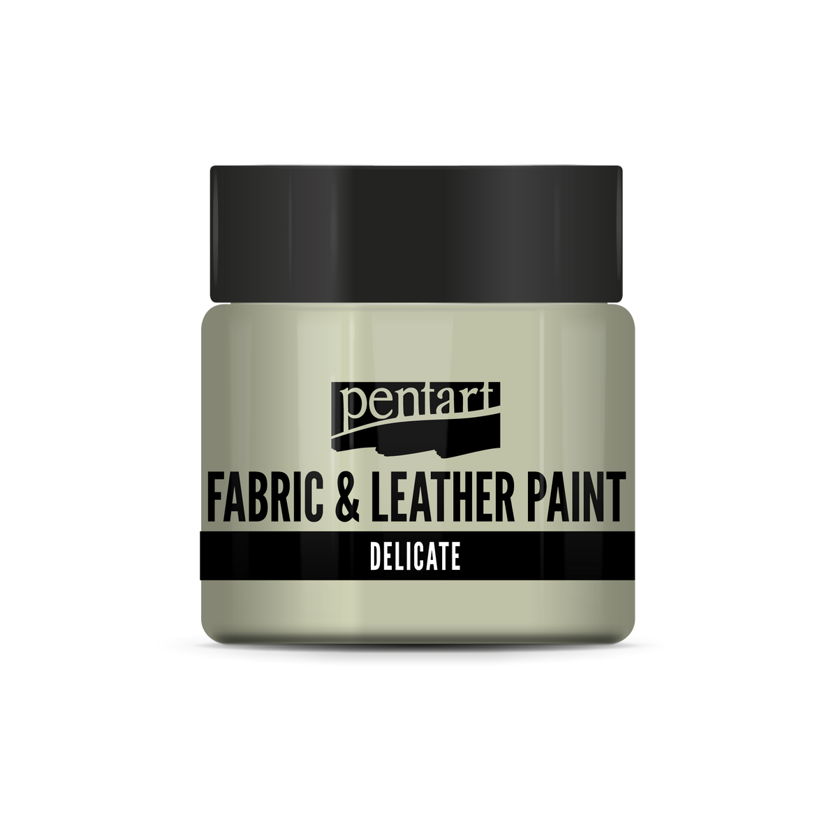 delicate fabric & leather paint 50 ml – bíle zlatá