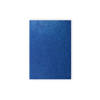 Třpytivá dekorační guma samolepící EVA sheet 20x30 cm – Royal blue