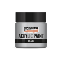 Perleťová akrylová barva 50 ml – grey