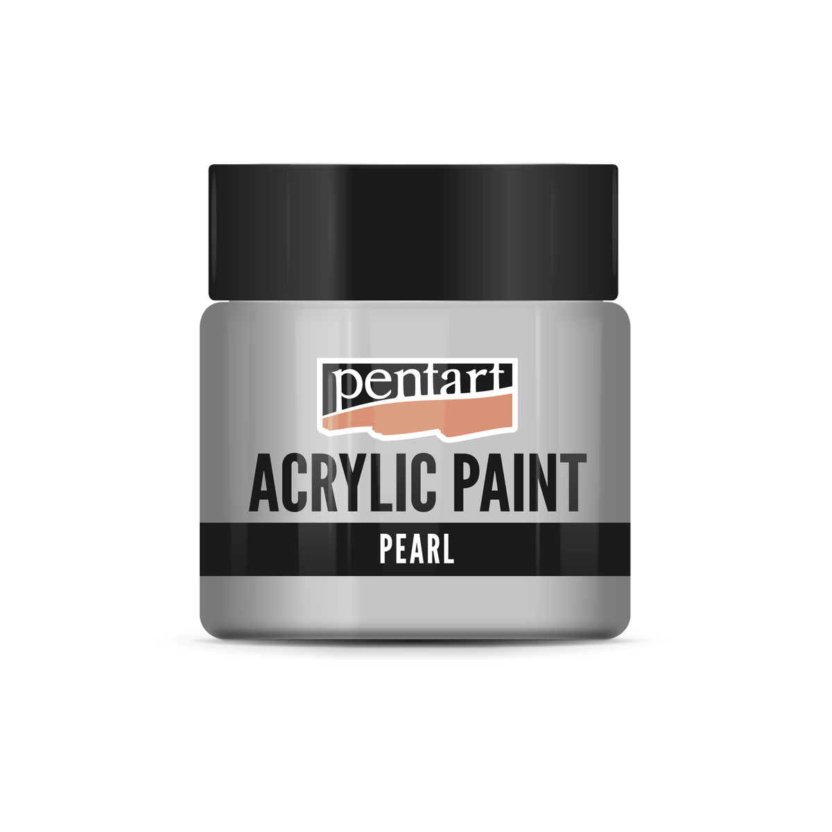 Perleťová akrylová barva 50 ml – grey