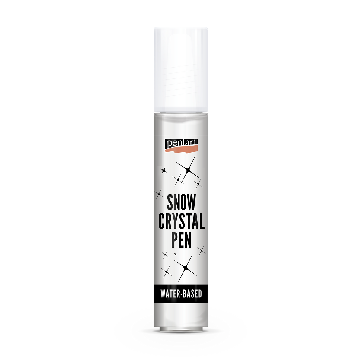 Pentart pero s efektem sněhových krystalů Snow Crystal pen 30 ml
