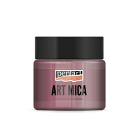 Efektový minerální prášek Pentart Art Mica růžový 9 g