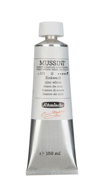 Olejové barvy Schmincke MUSSINI 150 ml – 102 Zinková běloba