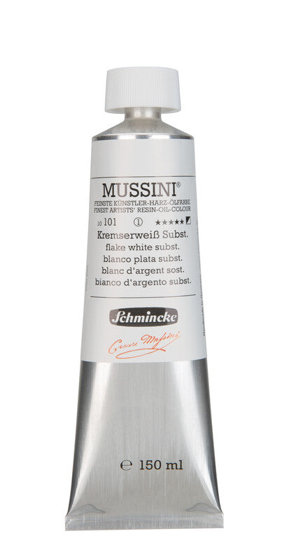 Olejové barvy Schmincke MUSSINI 150 ml – 101 Olovnatá běloba imit.