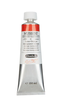 Olejové barvy Schmincke MUSSINI 150 ml – 239 Transparentní oranžová