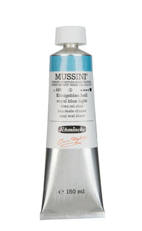 Olejové barvy Schmincke MUSSINI 150 ml – 485 Královská modř světlá