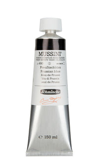 Olejové barvy Schmincke MUSSINI 150 ml – 490 Pruská modř