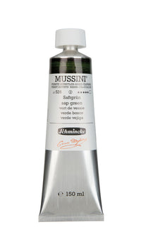 Olejové barvy Schmincke MUSSINI 150 ml – 526 Šťavnatá zelená