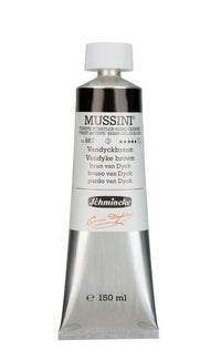 Olejové barvy Schmincke MUSSINI 150 ml – 667 Vandykova hnědá