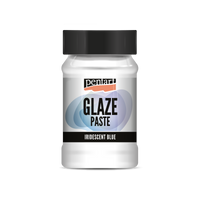 Glazurovací pasta Pentart Junior Paints 100 ml – iridiscentní modrá