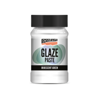 Glazurovací pasta Pentart Junior Paints 100 ml – iridiscentní zelená