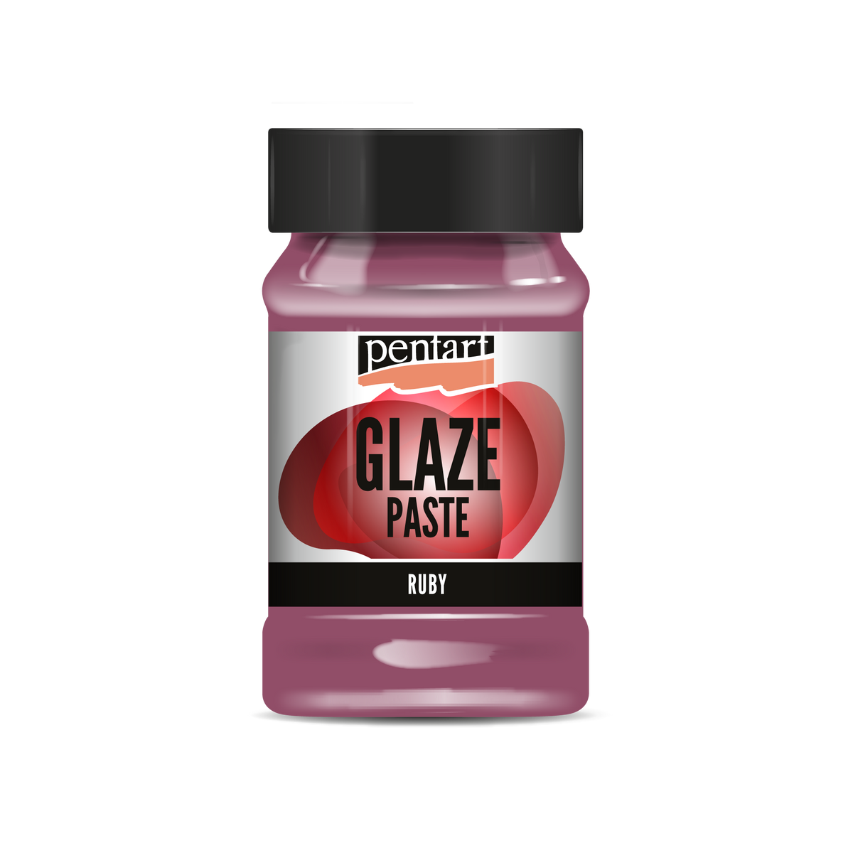 Glazurovací pasta Pentart Junior Paints 100 ml – rubínová