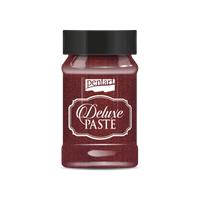 Pentart Deluxe Paste pasta na 3D efekty 100 ml – bordó-zlatá