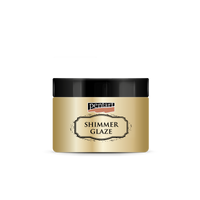 Třpytivá glazura Pentart Junior Paints Shimmer Glaze 150 ml – zlatá