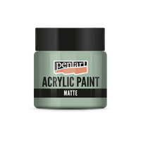 Akrylová barva matná - 50 ml – country green