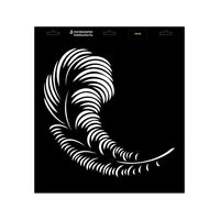 Lesklý lakový popisovač Kreul na kaligrafii – Feather - M
