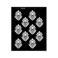 Lesklý lakový popisovač Kreul na kaligrafii – Flower 02 - L