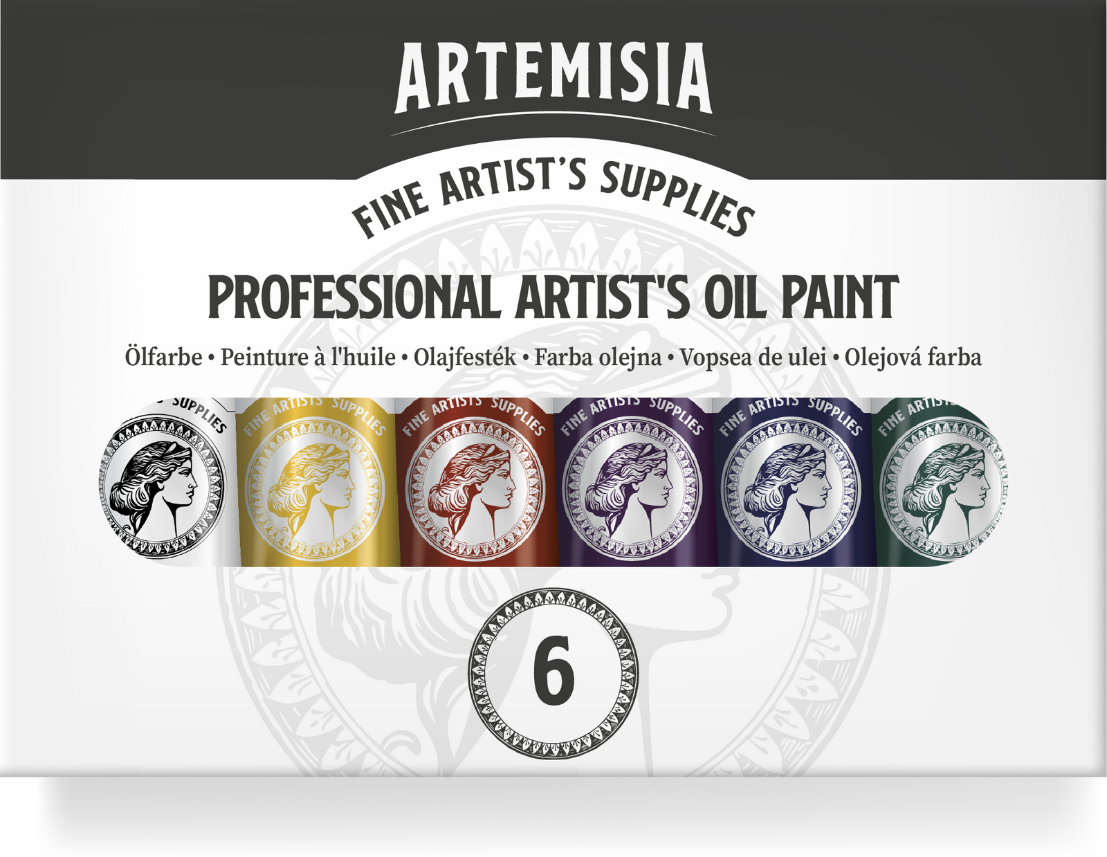 Sada olejových barev Artemisia 20 ml – 6x