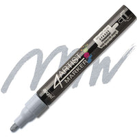 4ARTIST MARKER Pébéo na olejové bázi 4mm – strieborná